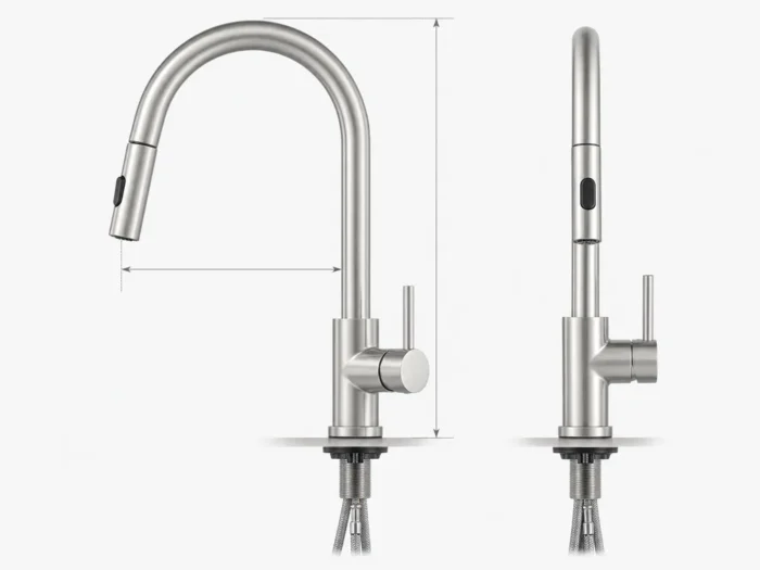 Pull Down Kitchen Faucets - Image 2
